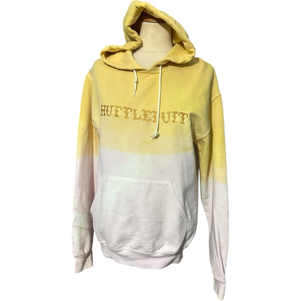 Universal Studios Harry Potter Hufflepuff Embroidered Hoodie Junior Small